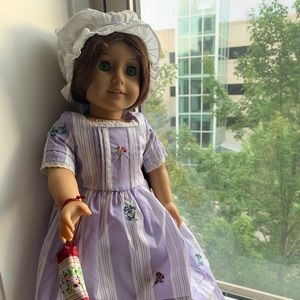 american girl felicity doll + outfit/accessories